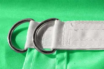 Besatzband mit D-Ringen