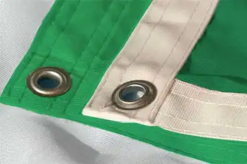 Ringsum geöst, Besatzband hinterlegt